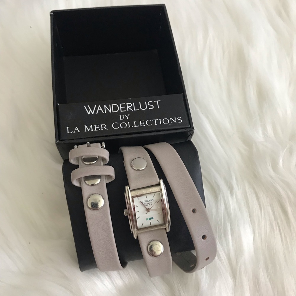 La Mer Wanderlust wrap around vintage watch